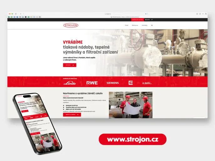 Web Strojon